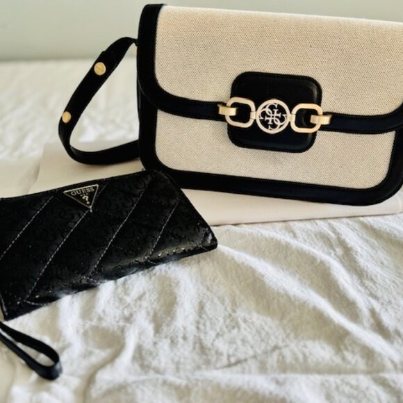 GUESS Purse and Matching Wallet - Picture 1 of 14